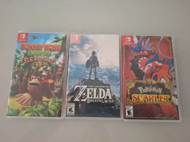 Jogos nitendo switch 
