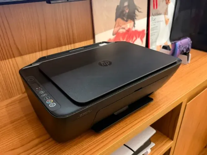 Impressora Multifuncional HP DeskJet Ink Advantage 2874 Wi-Fi Preta - Excelente Estado