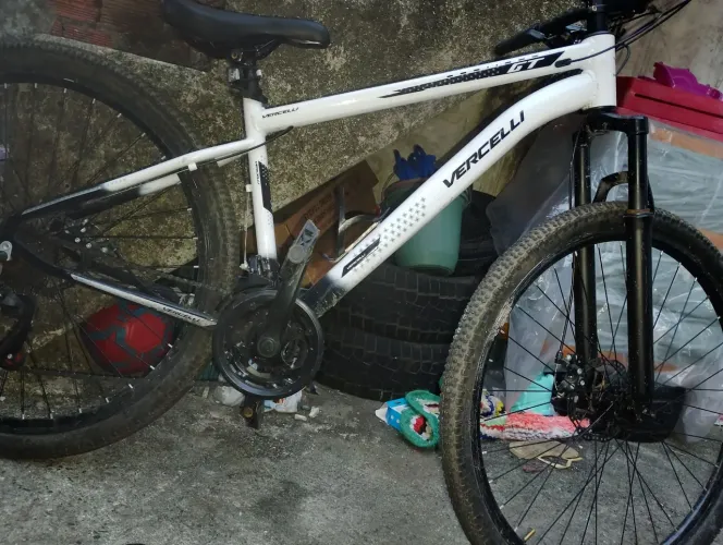 Bicicleta aro 29 verselli freio a disco 21 marchas
