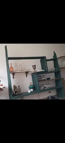 Estante rústica antiga peça rara.