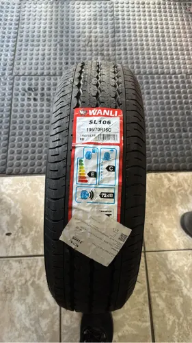 Pneus Wanli 195/70 Aro 15 Cargo 8lonas