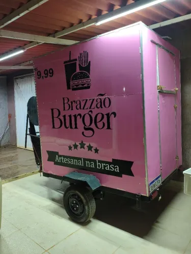 Trailer de lanche e hambúrguer