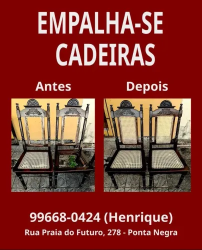Empalla- se cadeiras