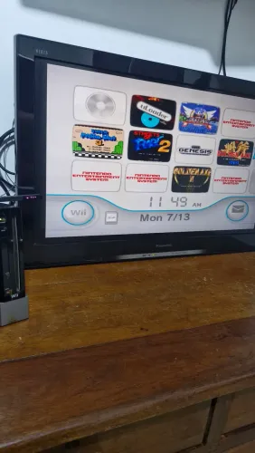 Wii desbloqueado + acessórios  (aceito propostas)