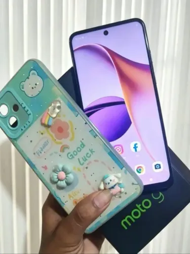 Vendo Moto G14 lançamento Rosa novo completo
