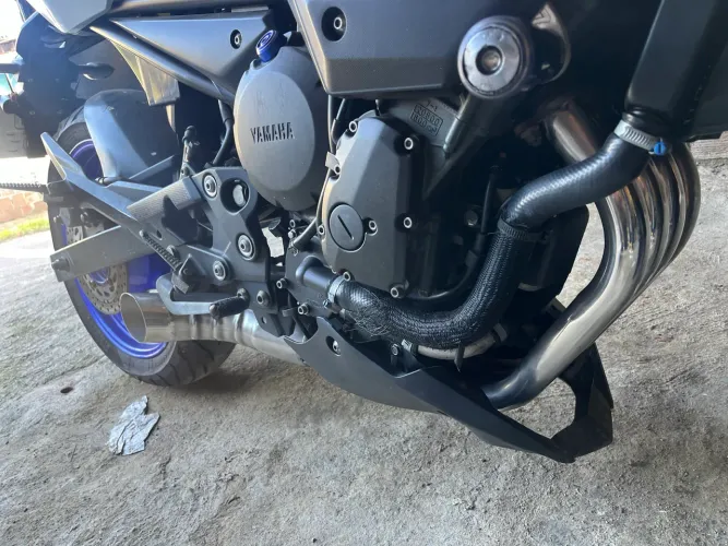 Escapamento ATALLA 3 polegadas full inox pra XJ6