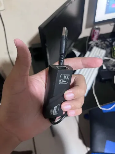 Adaptador USB-RJ45 cabo de rede