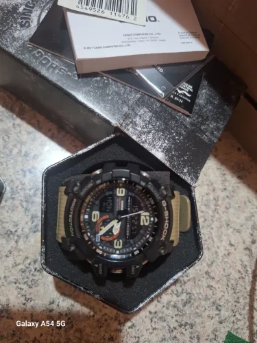 Relógio g shock mudmaster gg100 1A5dr 