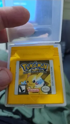 Pokémon edição especial Pikachu game boy