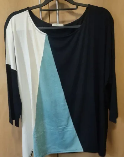 Blusa feminina Filipa XGG manga 3/4