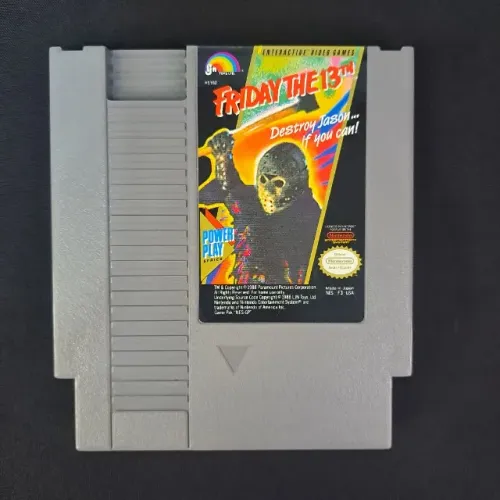 Friday The 13 Original Americano Nintendo NES - Nintendinho