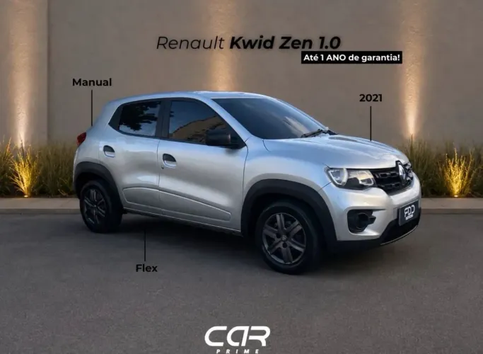 Renault Kwid Zen 1.0 Flex 12V 5P Mec. 2021