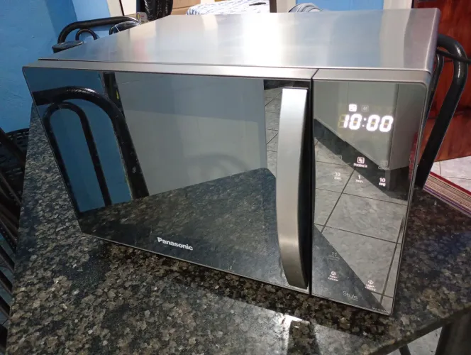 Microondas grill inox 32 litros entrego