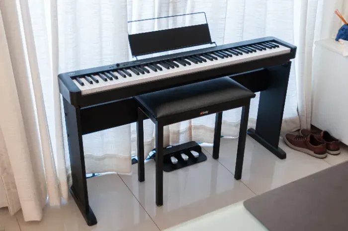Piano Casio CDP-S150 Kit Completo com 3 Pedais