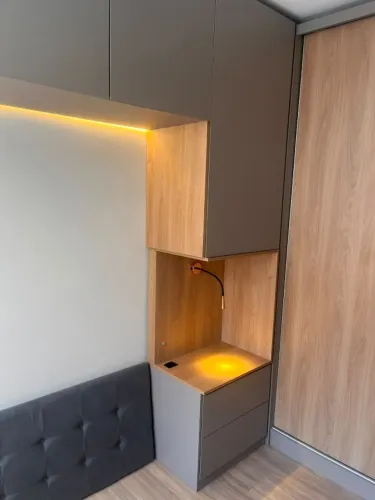Marceneiro - Projeto 3D - Detalhamento de Móveis Planejados com Iluminação