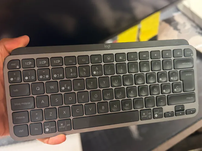 Teclado Bluetooth Logitech MX Keys Mini Grafite (Estado de Novo)