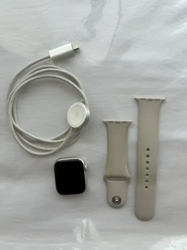 apple watch series 9 gps + cellular 41mm caixa estelar
