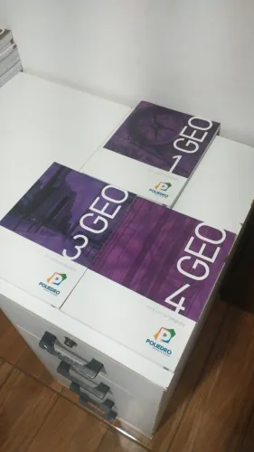 Coleção Poliedro Geografia - Volumes 1, 3 e 4