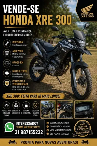 XRE 300 nova