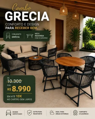 COMBO CONJUNTO AREA EXTERNA 