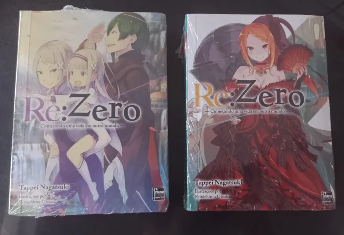 Light Novel - Re:Zero - Volumes 4 e 14