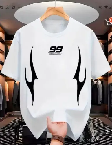 Camisa streetwear 99, branca (gg)