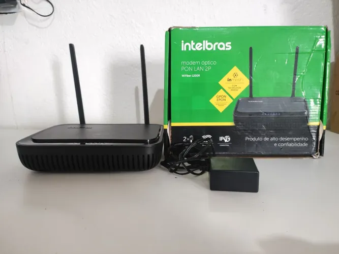 Modem Óptico PON LAN 2P (Roteador Wifi)