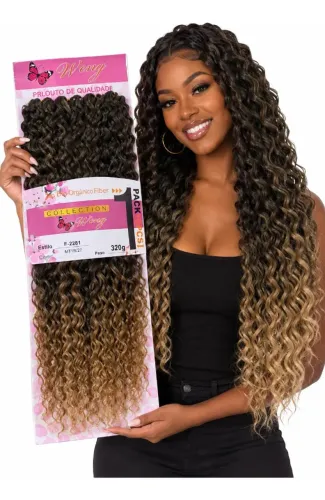 Cabelo bio orgânico cacheado