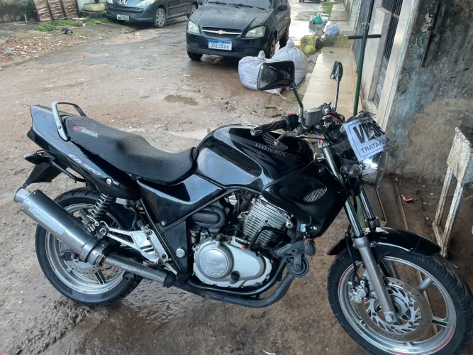 CB 500, 2002, único dono