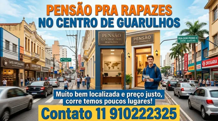 Pensão centro de Guarulhos, moradia, casa aceitamos empresas, 
