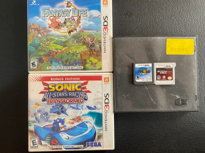 Jogos originais p/ DS e 3DS