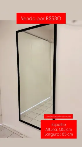 Espelho Grande 1.85 x 85 cm