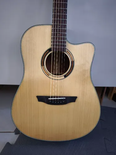 Violão DD2SC tampo sólido e regulado por Luthier 