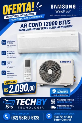 AR CONDICIONADO 12.000 SAMSUNG HW INVERTER ULTRA AI