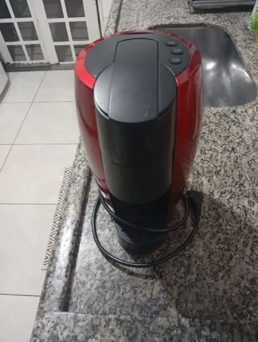 Cafeteira Espresso LOV Vermelha Automática - TRES 3 Corações