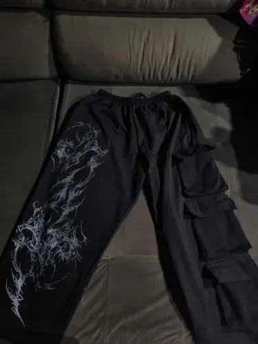 Calça Darkmoon Venom Black And Grey - Mental Madness