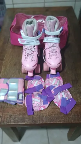 Patins em excelentes condições usado