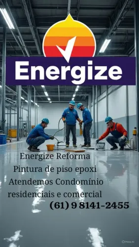 Pintura de pisos epóxi e pu
