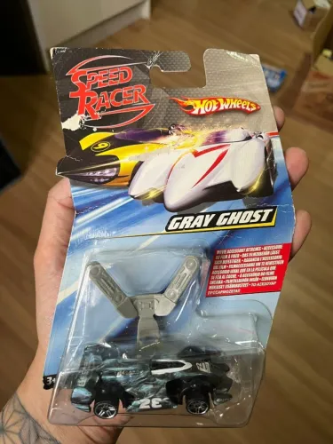 Hot Wheels Speed Racer Gray Ghost Lacrado Mattel 2007