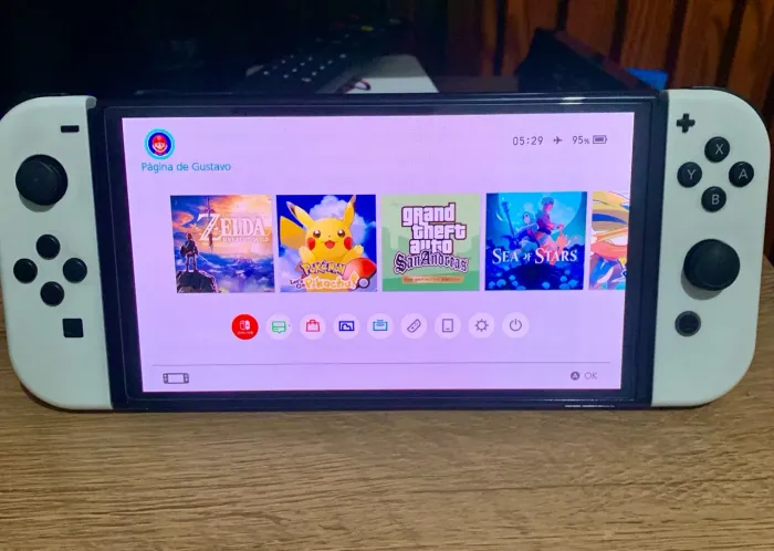 Nintendo Switch Oled desbloqueado