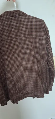 Camisa xadrez  unissex disponível 