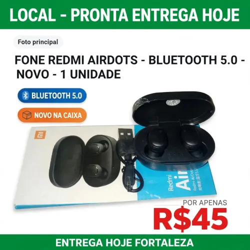 Fome redimi bluetooth Novo _ 45 R$