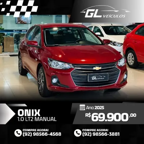 Chevrolet Onix Hatch LT 1.0 12V Flex Mec. 4P 2025