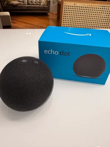 Amazon Echo Dot 4ª Geração - Completo com Caixa