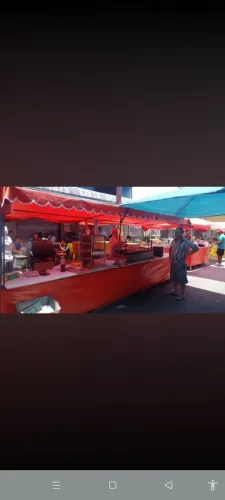 barraca de feira  5.80x1.80        