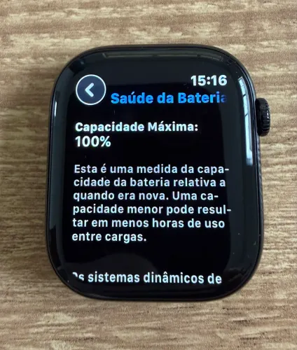 Apple Watch Series 10 46mm Preto | Trocado pela Apple | Sem Uso