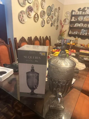 Siqueira de vidro trabalhado 5 litros