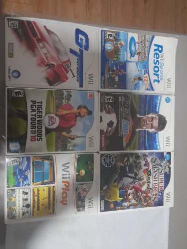Lote de Jogos de Nintendo wii originais 