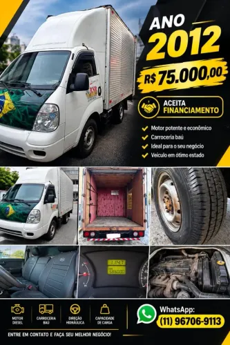 Kia Motors Bongo K-2500 2.5 4X2 TB Diesel 2012