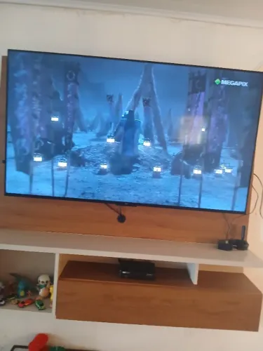 TV 55" 4K TCL com o painel incluído